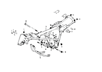 Frame toebehoren Honda MT