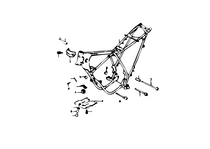 Frame toebehoren Honda MTX