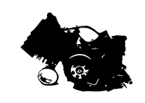 Motor binnenkant Honda MB