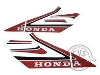 Stickerset falko model 87 Honda rood/wit 8-delig MB 010385