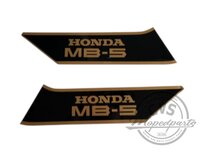 Honda MB Tank sticker set zwart