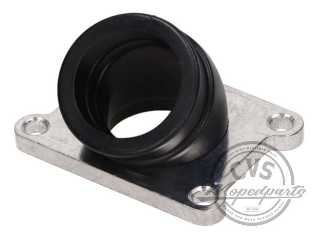 spruitstuk DMP draaibaar + rubber 24-28mm alu Honda-Derbi MT-MB-MTX-MBX-NSR-SENDA