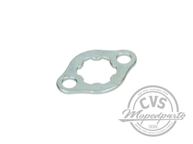 borgplaat voorkettingwiel Honda-derbi, MT-MB-MTX-MBX-NSR-SENDA