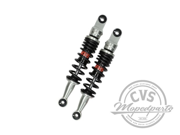 schokbrekerset YSS Eco-Line honda 310mm zwart past op Honda MT-MB-Zundapp re302-310t-44-88 