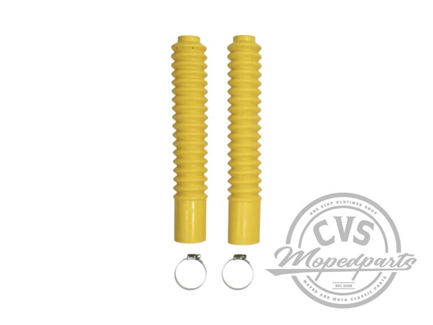 Honda Vorderradgabel-Gummisatz 340 mm gelb passend f&uuml;r MB-MT-MTX-UNIVERSAL