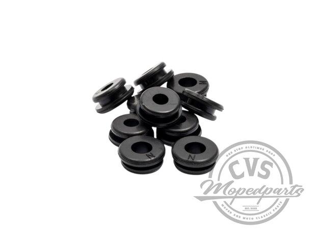 Rubberen doorvoertule, achterspatbord Honda MT50 