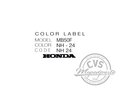 Color label sticker MB50F NH-24